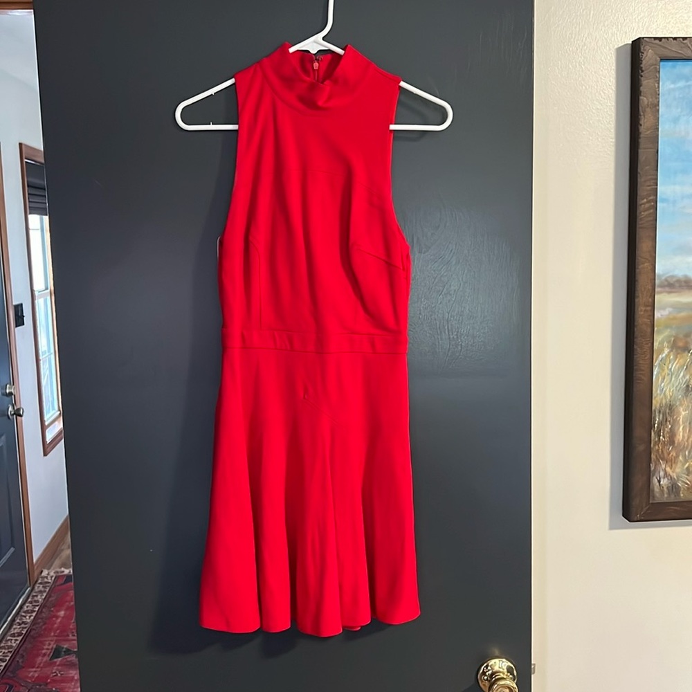 Red Ali+Jay high neck dress size S